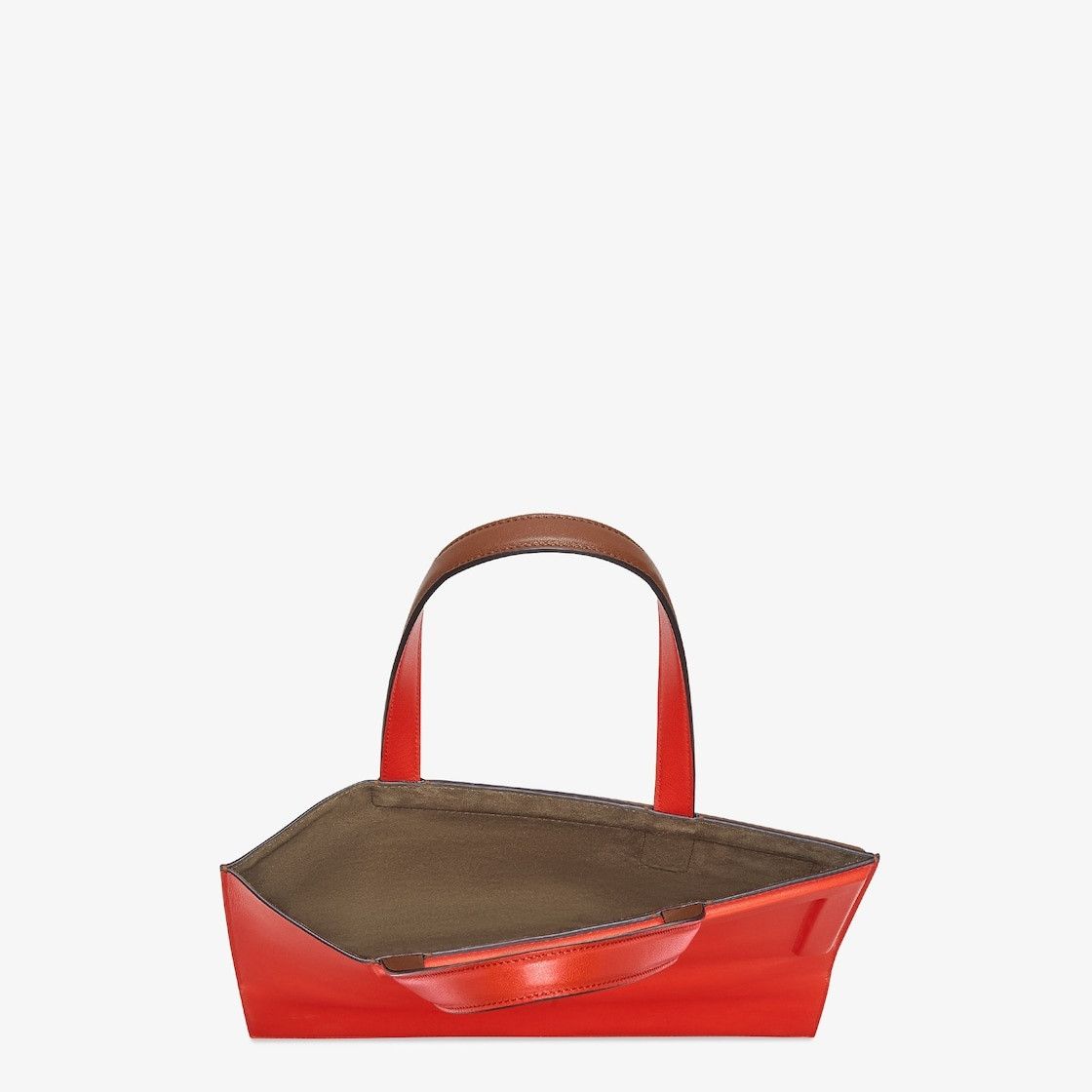 Fendi o1s1wg111224 Size: OS / Flip Medium Bag in Red & Brown Size ONE SIZE - 3 Thumbnail
