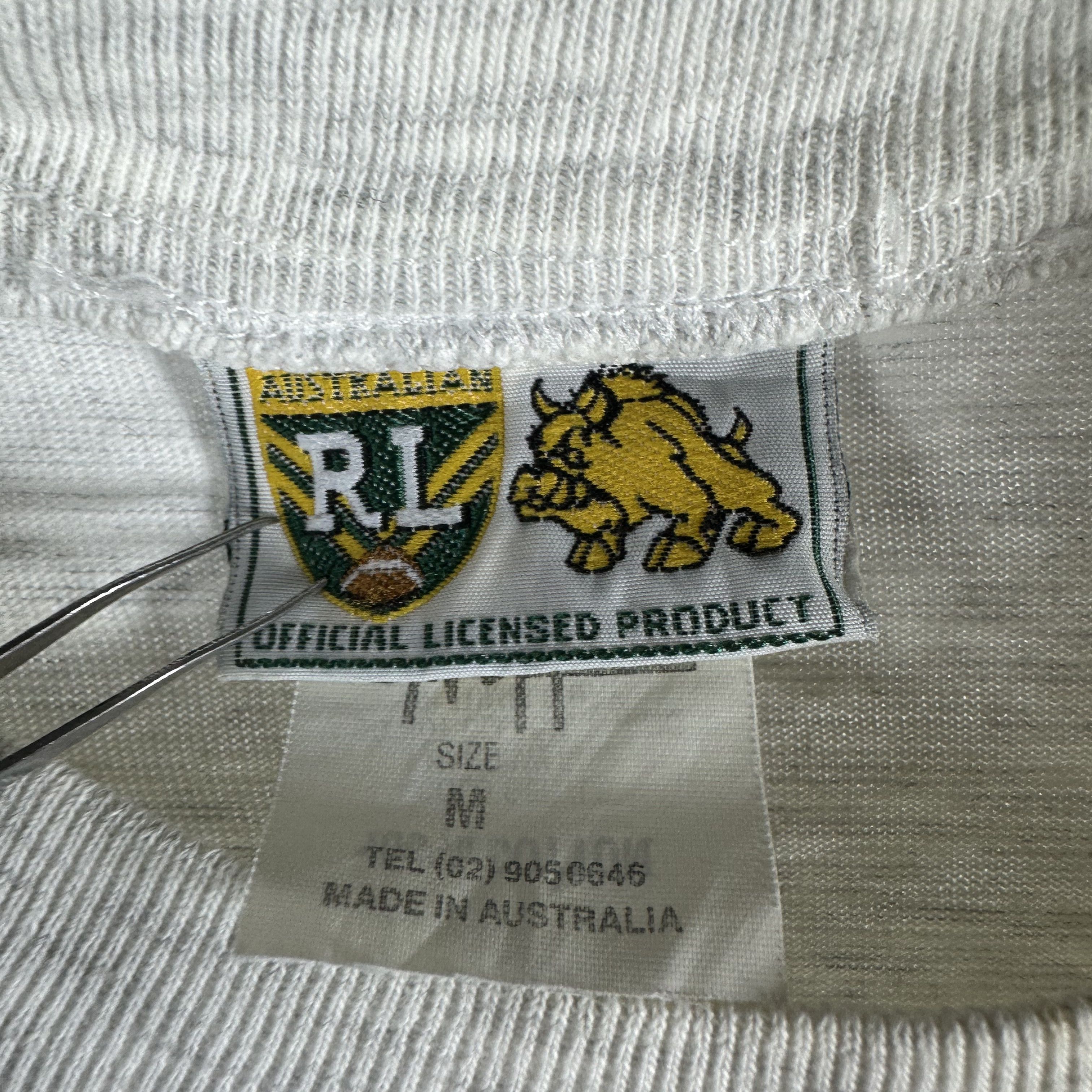 Vintage ​​​Vintage 1995 NRL Winfield Cup Rugby Final Eight T-shirt Size US M / EU 48-50 / 2 - 3 Thumbnail