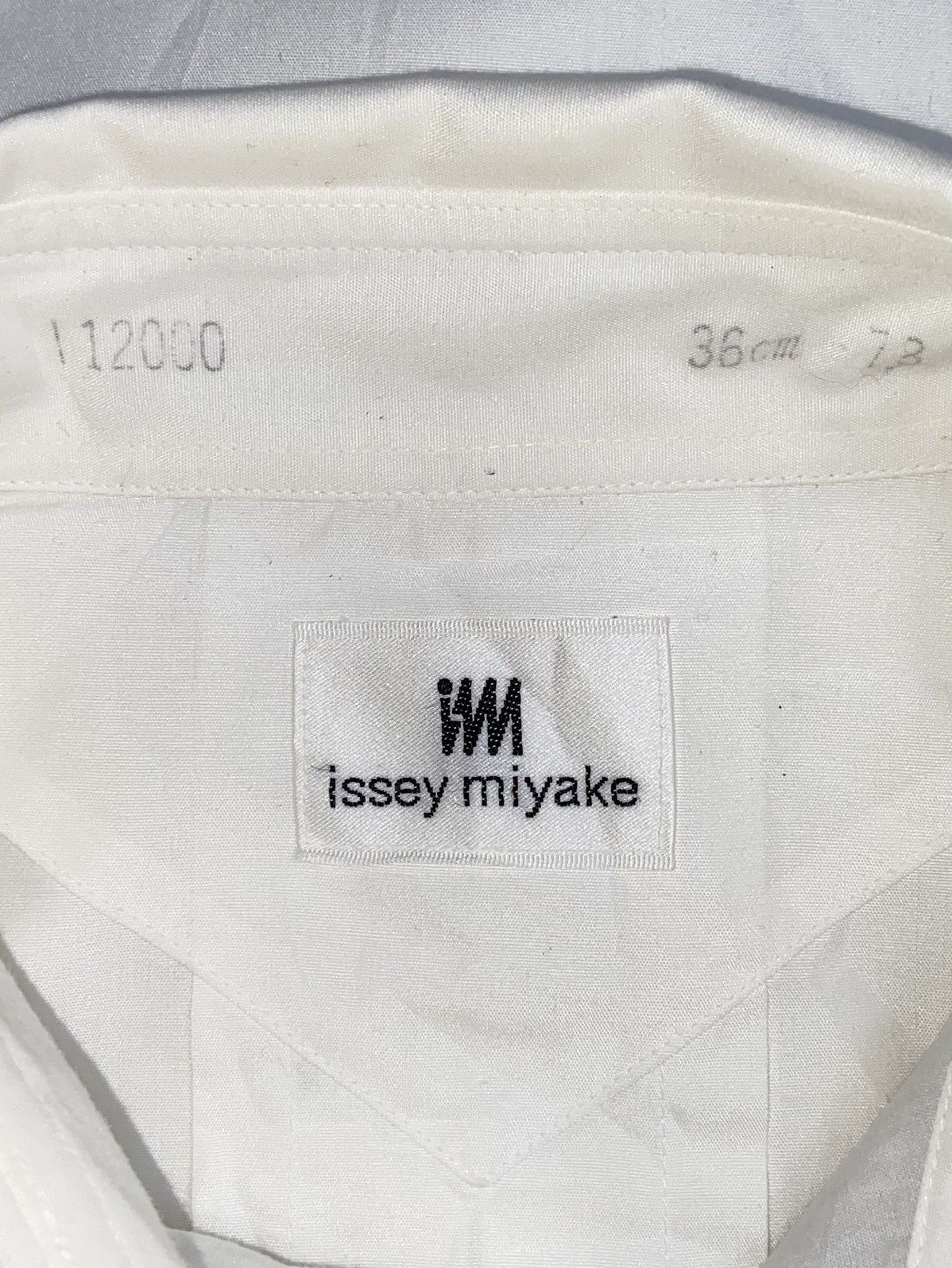 Issey Miyake ISSEY MIYAKE IM White Shirt Size US S / EU 44-46 / 1 - 6 Thumbnail