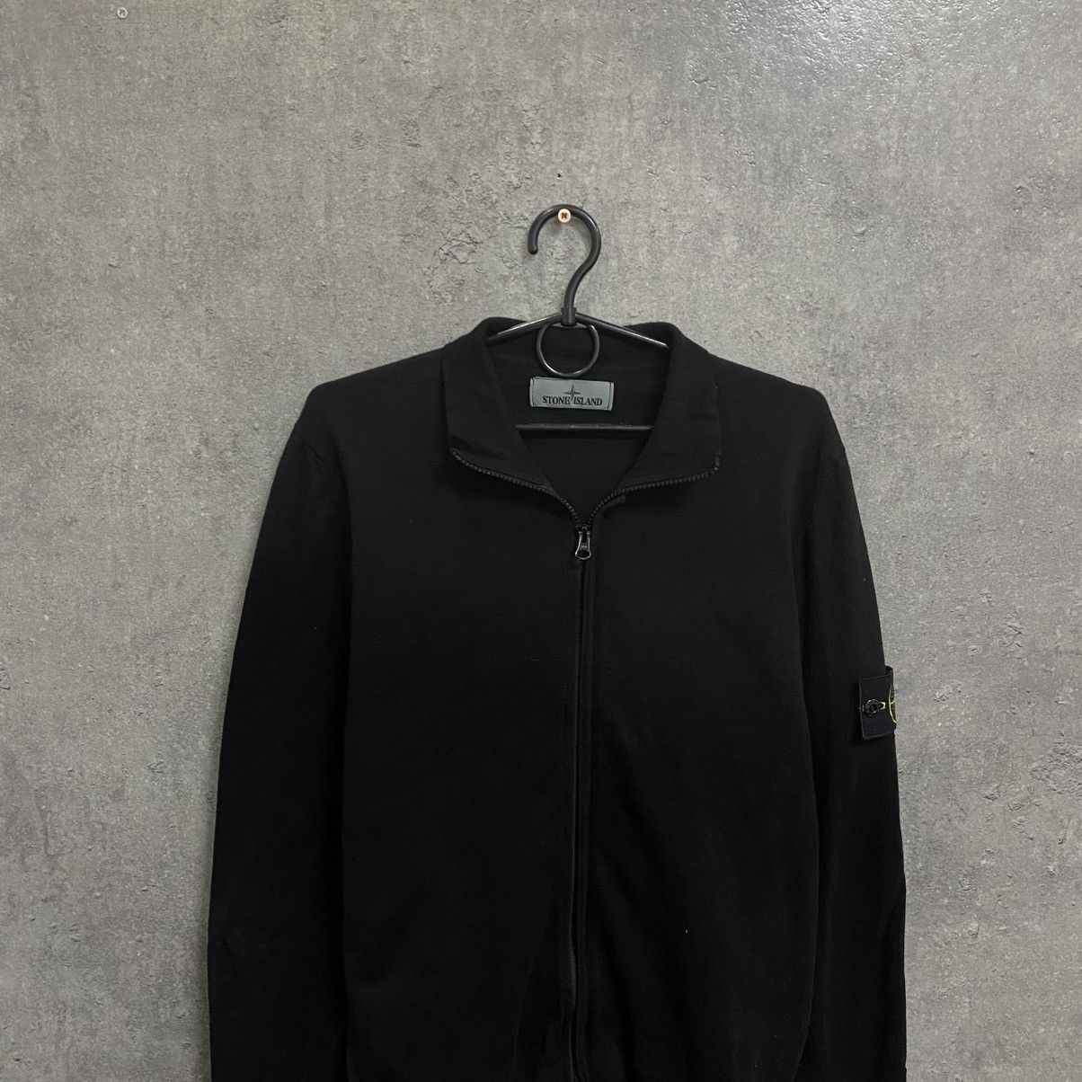 Stone Island Rare Vintage Stone Island Full Zip Up Sweater Knitting 90s Size US S / EU 44-46 / 1 - 4 Thumbnail
