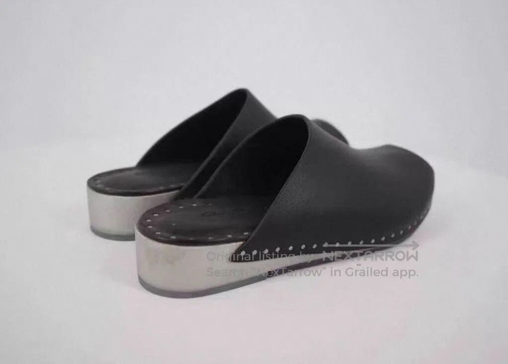 Rick Owens Rick Owens Silver Studded Clog Shoes. Size US 9 / EU 42 - 2 Thumbnail