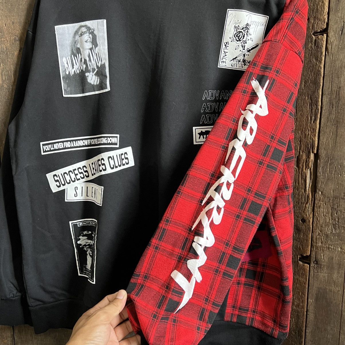 If Six Was Nine × Le Grande Bleu (L.G.B.) × Seditionaries FLF Crewneck Sweatshirt Size US M / EU 48-50 / 2 - 5 Thumbnail