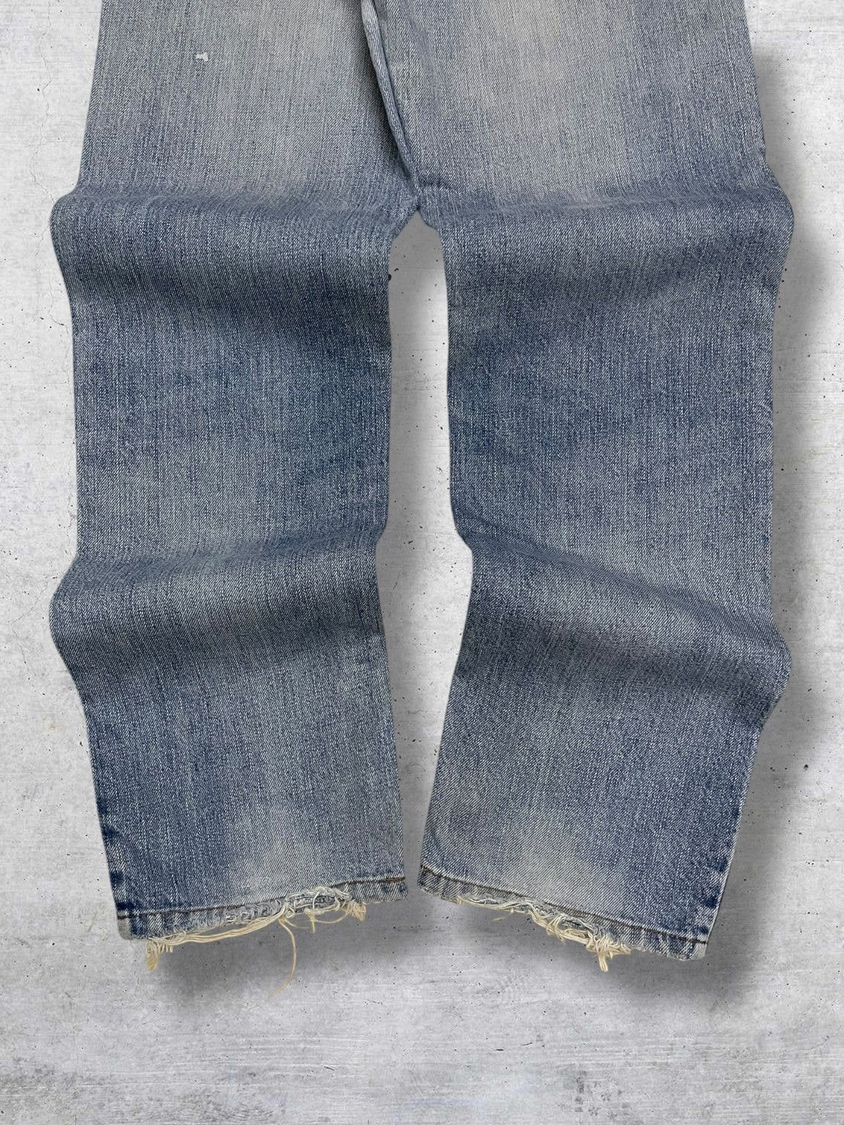 Levi's Vintage Clothing VINTAGE 501 LEVIS USA DESIGNER 90S OG SPLASH RIPPED DENIM Size US 29 - 11 Thumbnail