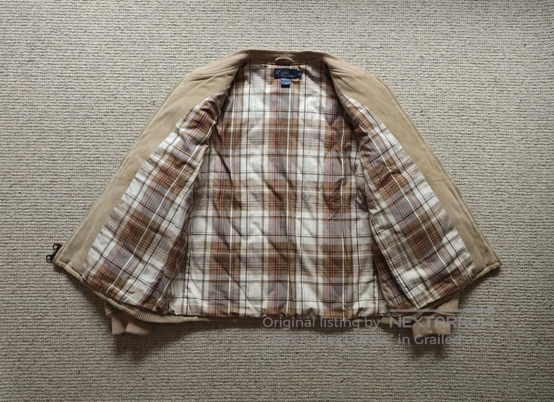 RRL Ralph Lauren Ralph Lauren Suede Hunting Jacket. Size US XL / EU 56 / 4 - 3 Thumbnail