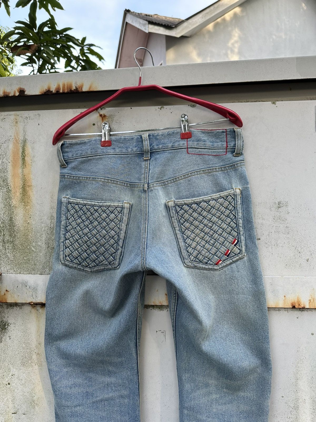Tommy Hilfiger 👹Tommy Jeans By Tommy Hilfiger Embroidery Logo Jeans Size US 31 - 7 Thumbnail