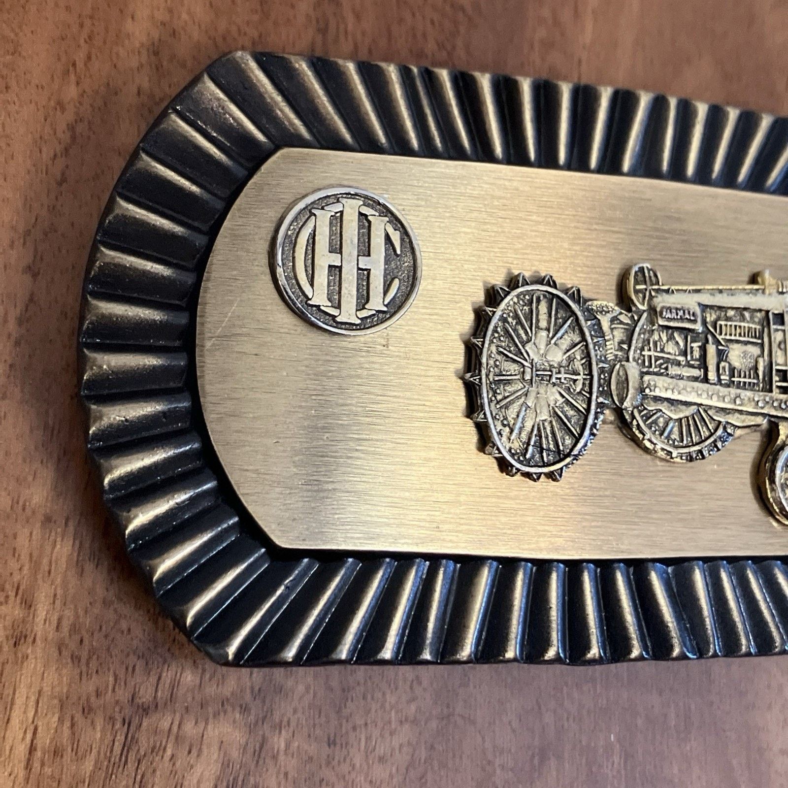 Other International Harvester Tractor 1970s Leather Belt & Buckle Size ONE SIZE - 21 Thumbnail