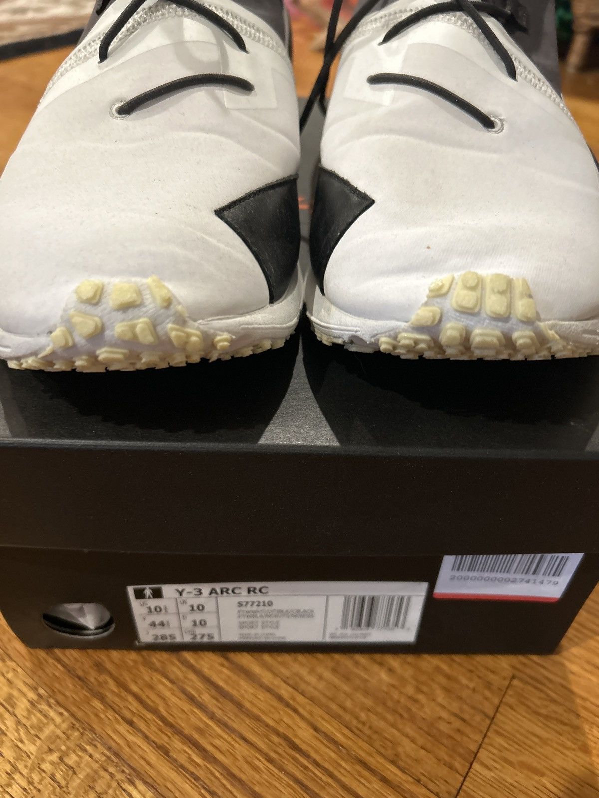 Y-3 Y-3 ARC RC White and Black Sneakers Size 10 Size US 10 / EU 43 - 7 Thumbnail