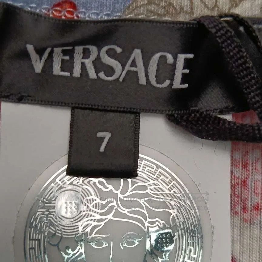 Versace Versace XXL Cotton Round Neck Logo Tee. Size US XXL / EU 58 / 5 - 7 Thumbnail