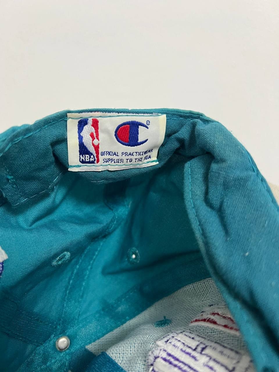 Champion × NBA × Vintage Vintage Champion Charlotte Hornets Hat Snapback NBA Size ONE SIZE - 3 Thumbnail