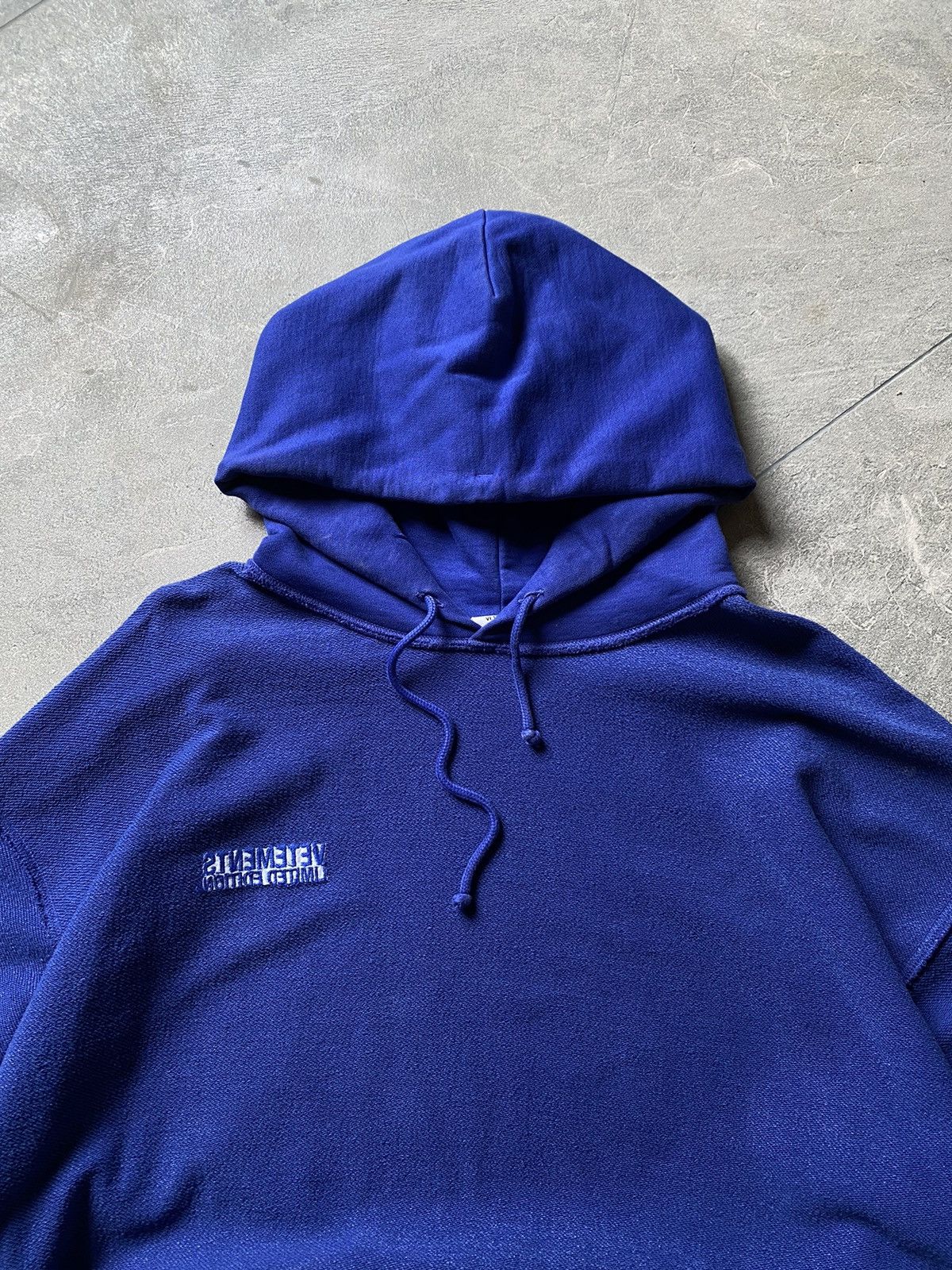 Vetements VETEMENTS Inside-Out Hoodie Y2K RARE Size US S / EU 44-46 / 1 - 2 Thumbnail