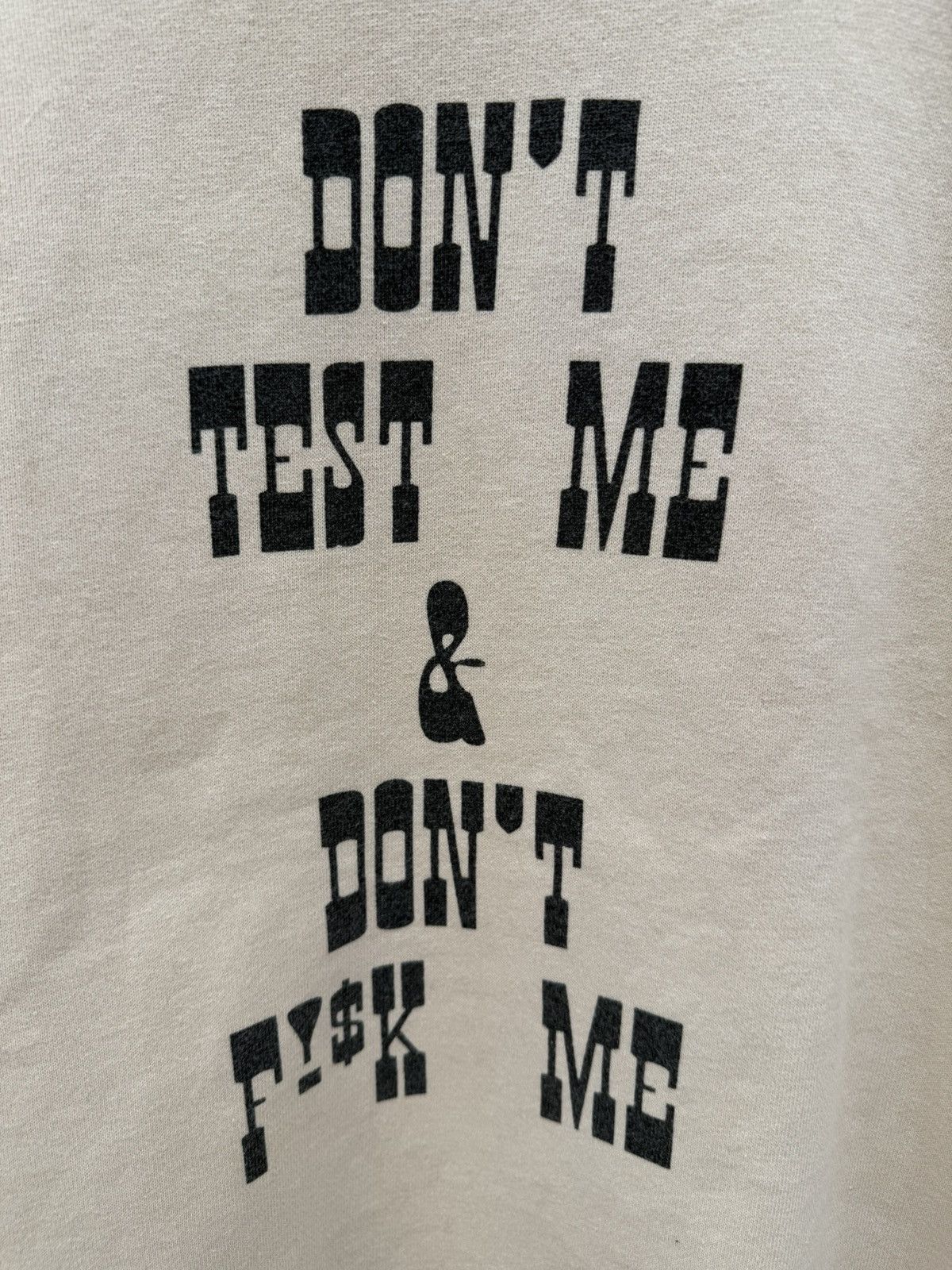 Bape Vintage 2001 BAPE “Milo Borg" Dont Test Me & Dont Fuck Me! Size US S / EU 44-46 / 1 - 12 Thumbnail