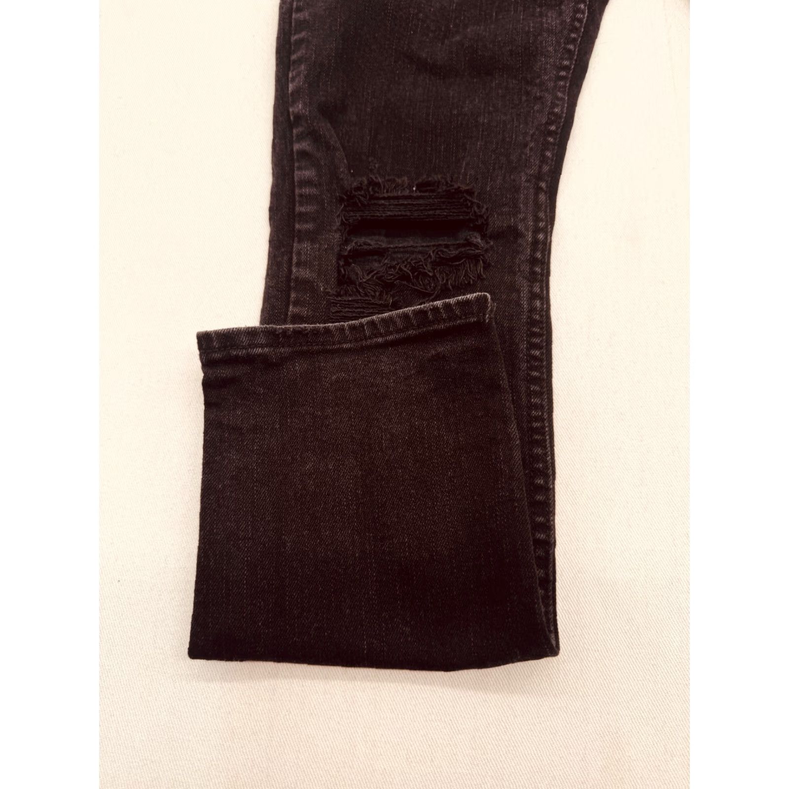 Pacsun Pacsun Jeans Mens 30X30 Black Distressed Denim Comfort Stretch Skinny Pants 30 Inseam 30x30 5-Pocket PacSun Jeans Mens Size US 30 / EU 46 - 2 Thumbnail