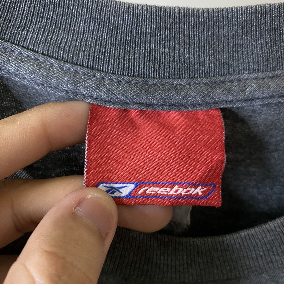 Reebok Vintage 2000s Reebok NBA Basketball T Shirt Size US L / EU 52-54 / 3 - 3 Thumbnail