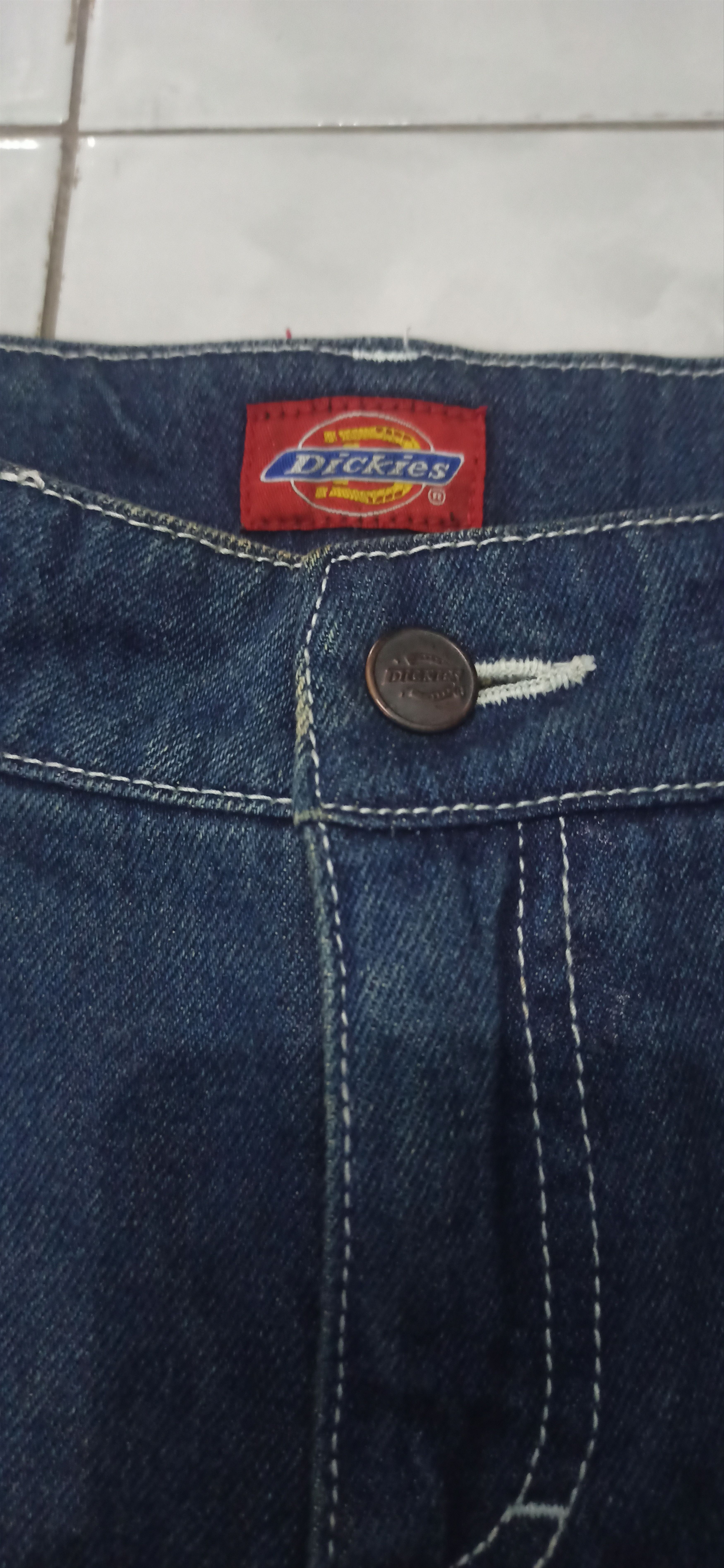 Dickies Full print Dickies Women's Cotton Denim Skirt Size 30" / US 8 / IT 44 - 6 Thumbnail