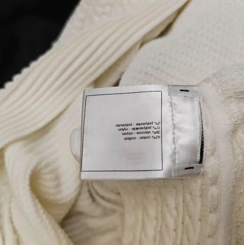 Chanel Chanel White Knitted Skirt for Women . Size 23" - 6 Thumbnail