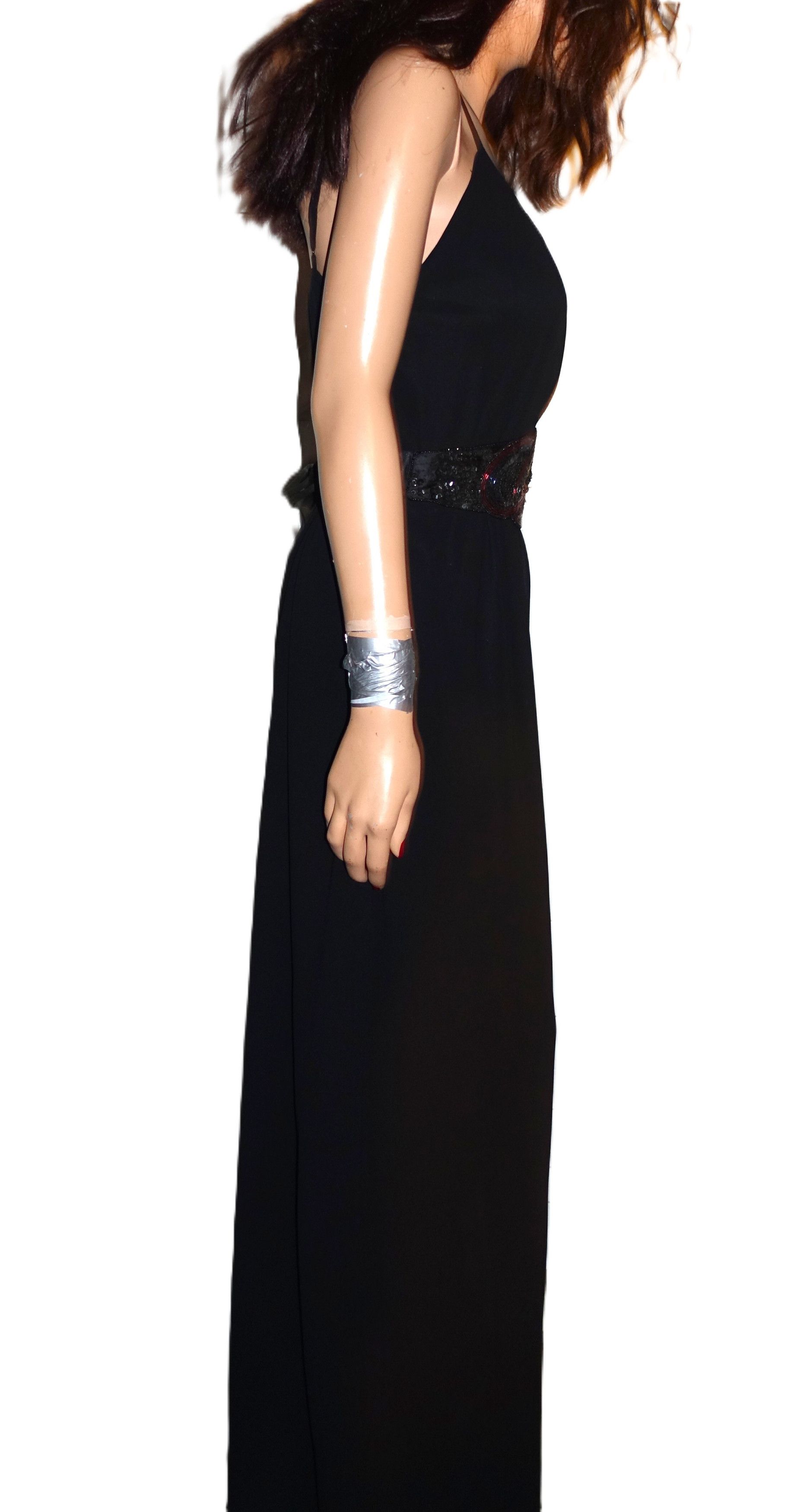 Other Dress Day Black Wide Leg Jumpsuit S NWT Size 32" / US 10 / IT 46 - 7 Thumbnail