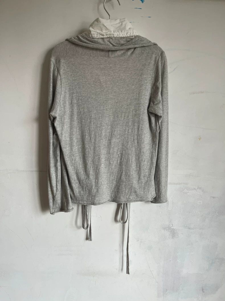 Y's Y's 04SS cotton paneled drawstring rolled long-sleeve shir Size XS / US 0-2 / IT 36-38 - 5 Thumbnail