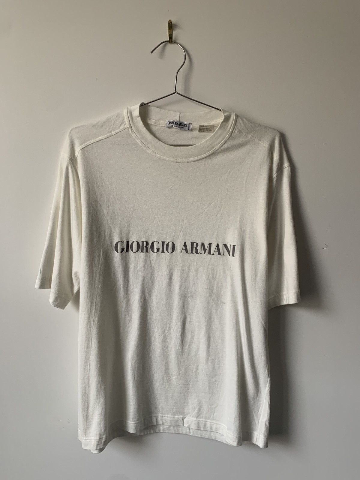 Giorgio Armani giorgio armani tee Size US S / EU 44-46 / 1 - 1 Thumbnail