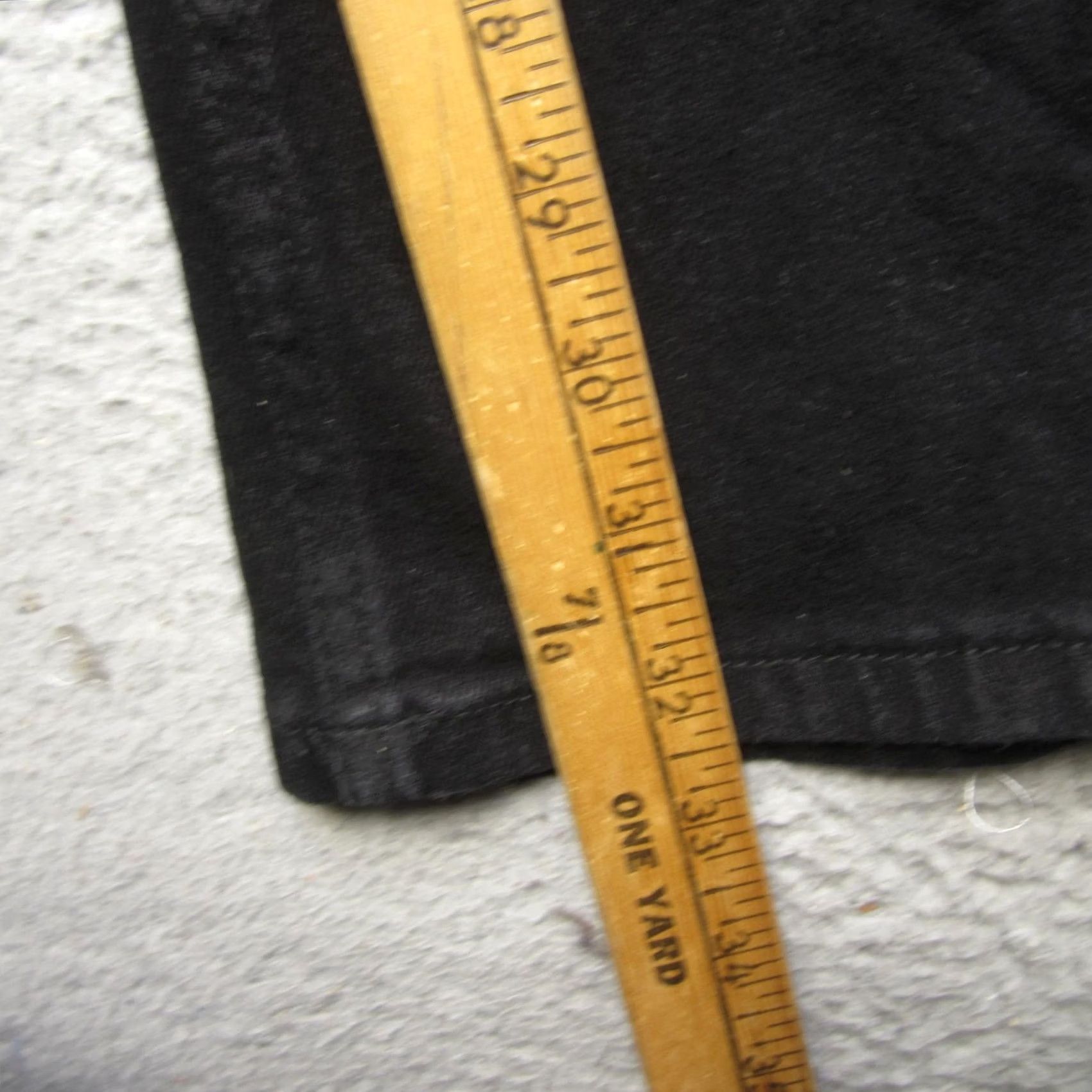 Vintage VINTAGE VBRT Vibrant Miu Cargo Jeans Womens 11 Black Studded Wide Leg High Rise Denim Size 32" / US 10 / IT 46 - 7 Thumbnail