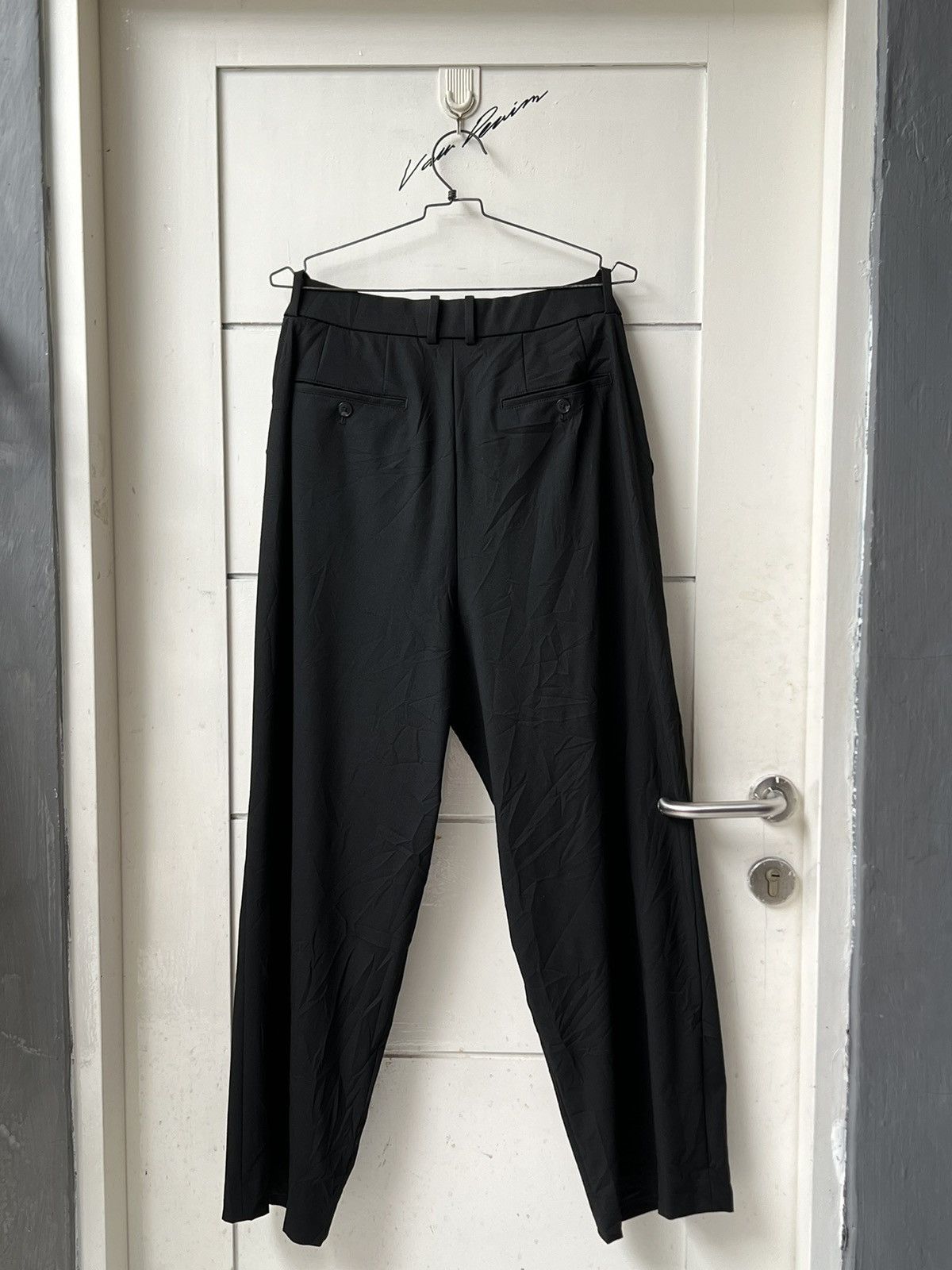 Uniqlo Uniqlo Black Long Pants Size US 31 - 13 Thumbnail