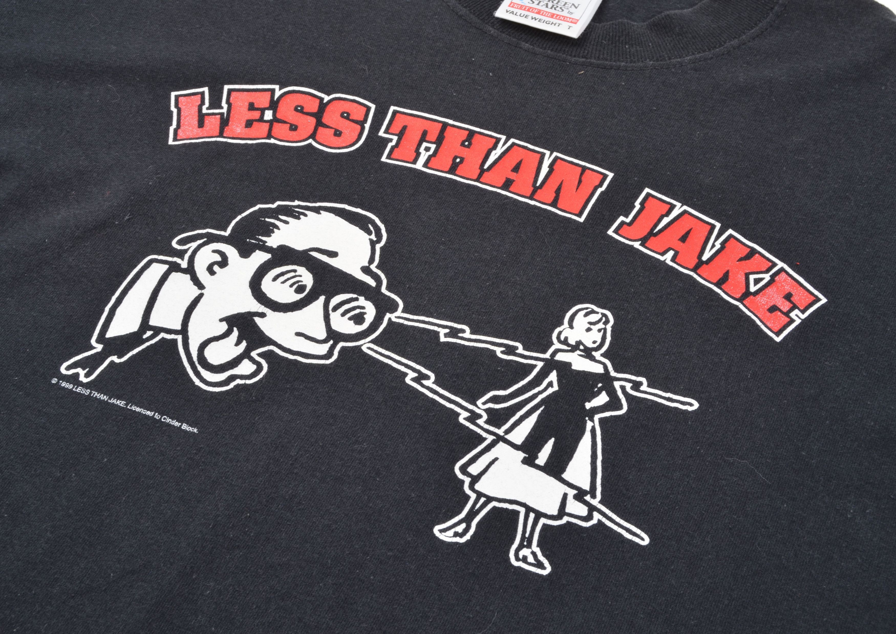 Band Tees Less Than Jake 1999 Screen Stars Vintage Punk Tee Size US M / EU 48-50 / 2 - 4 Thumbnail