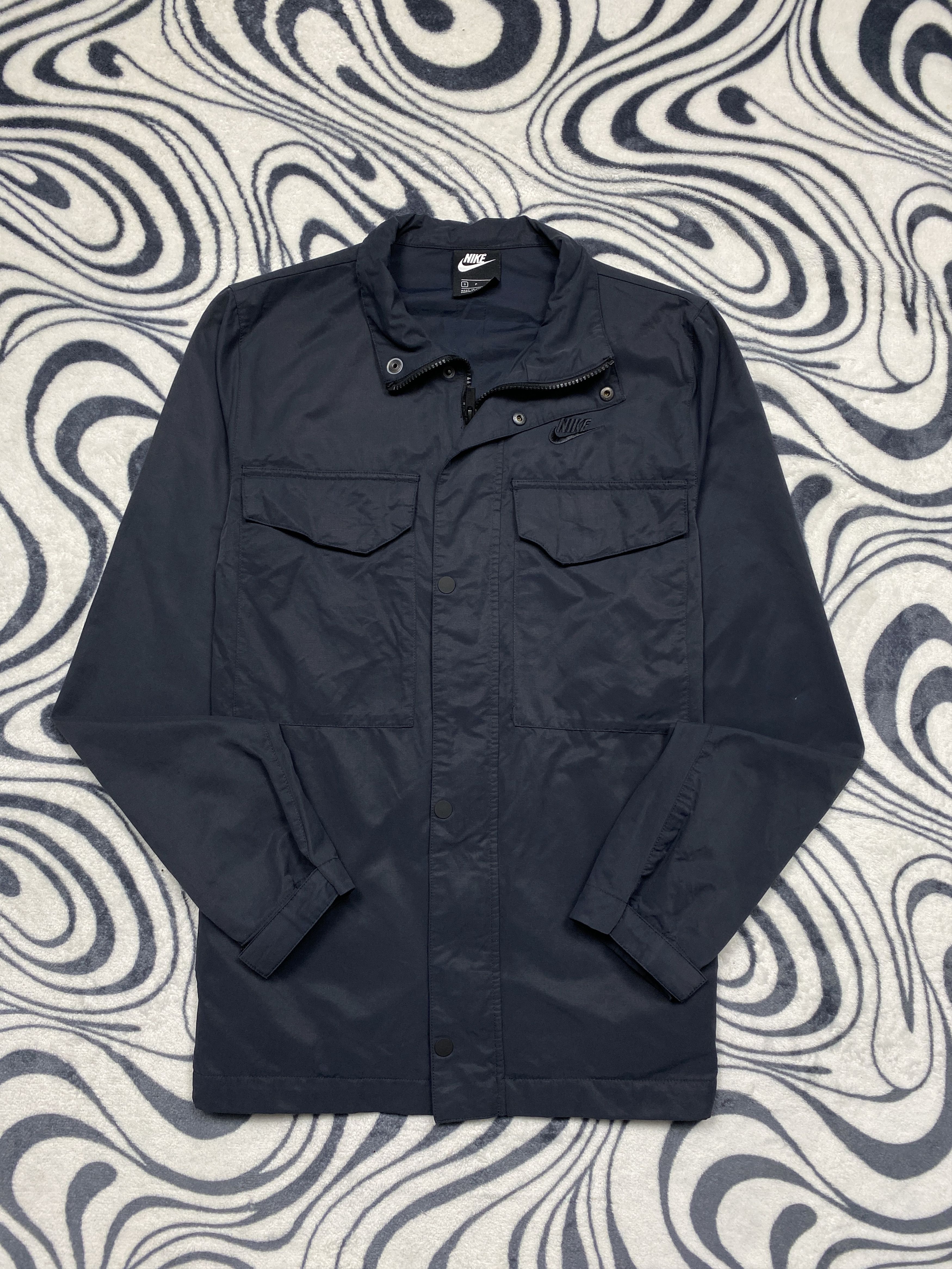 Nike Nike Mens Nylon Jacket Size US S / EU 44-46 / 1 - 1 Thumbnail