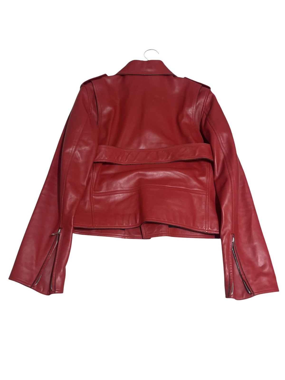 Celine Celine Phoebe Leather biker jacket Size XS / US 0-2 / IT 36-38 - 6 Thumbnail