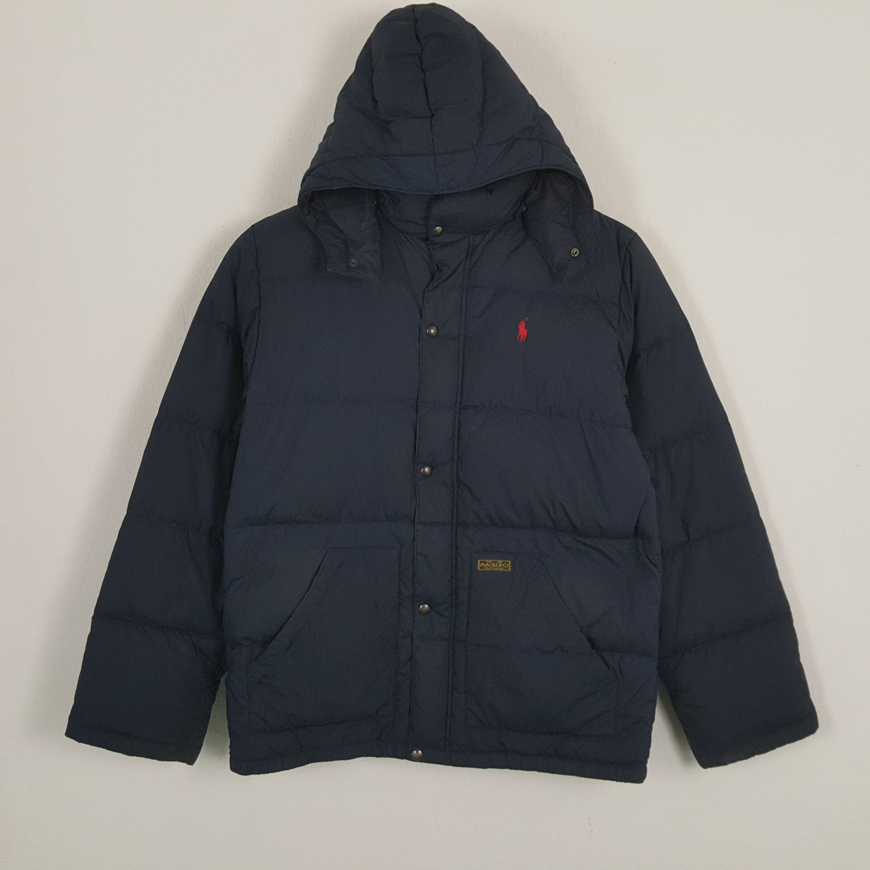 Polo Ralph Lauren × Vintage POLO by RALPH LAUREN Puffer Jacket Small Logo Design Size US L / EU 52-54 / 3 - 1 Thumbnail
