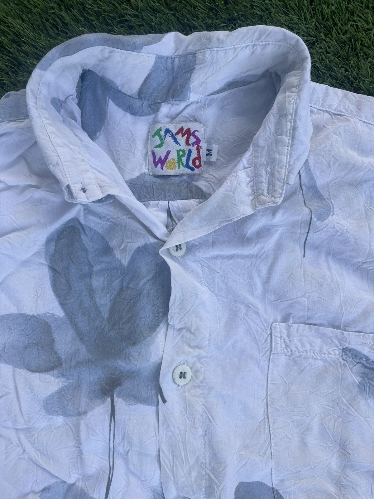 Jams World Vintage 80s Jams World Hawaiian Button up Size US M / EU 48-50 / 2 - 5 Thumbnail