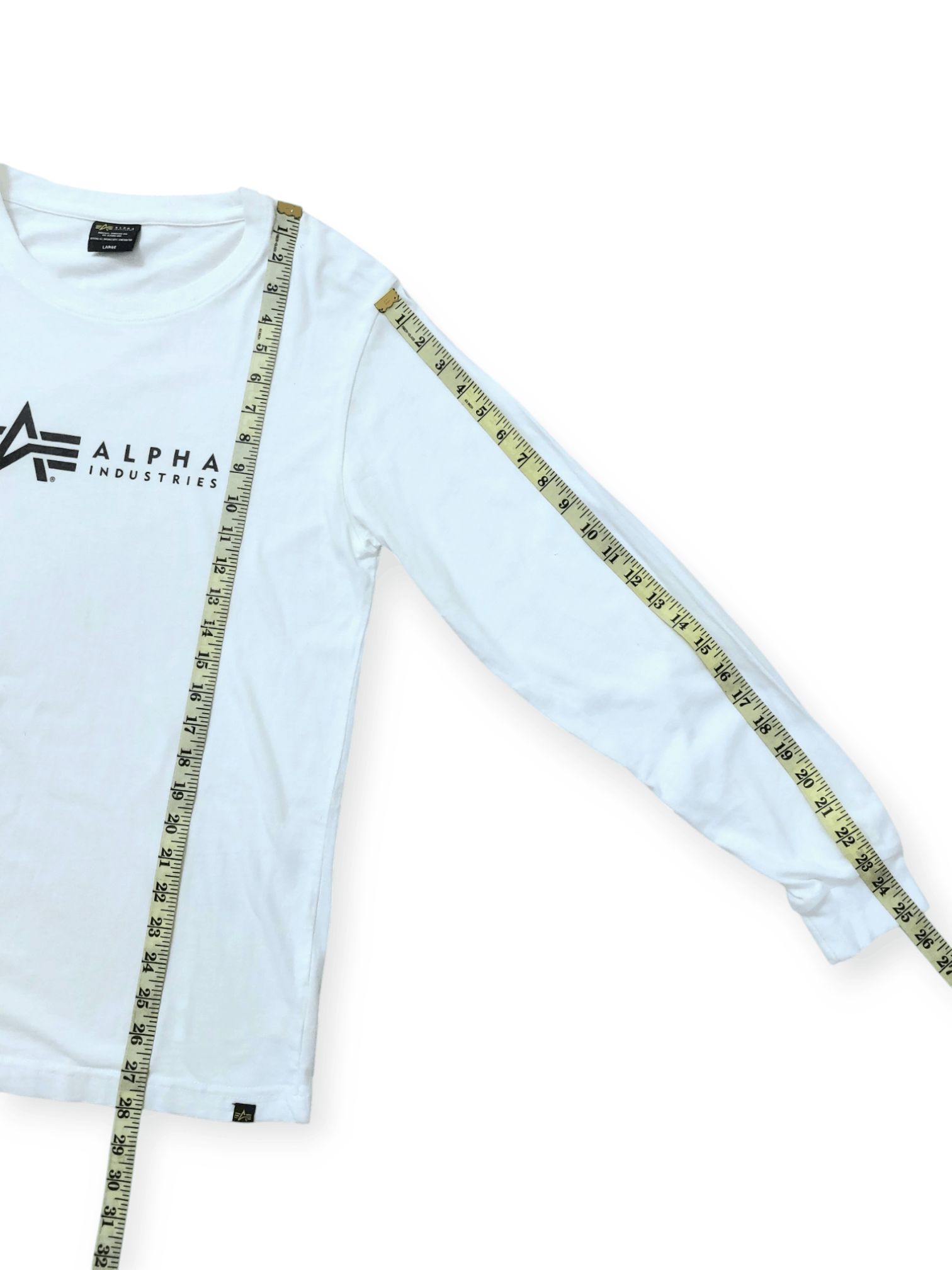 Alpha Industries Alpha Industries Logo Long Sleeve T-Shirt Size US L / EU 52-54 / 3 - 8 Thumbnail