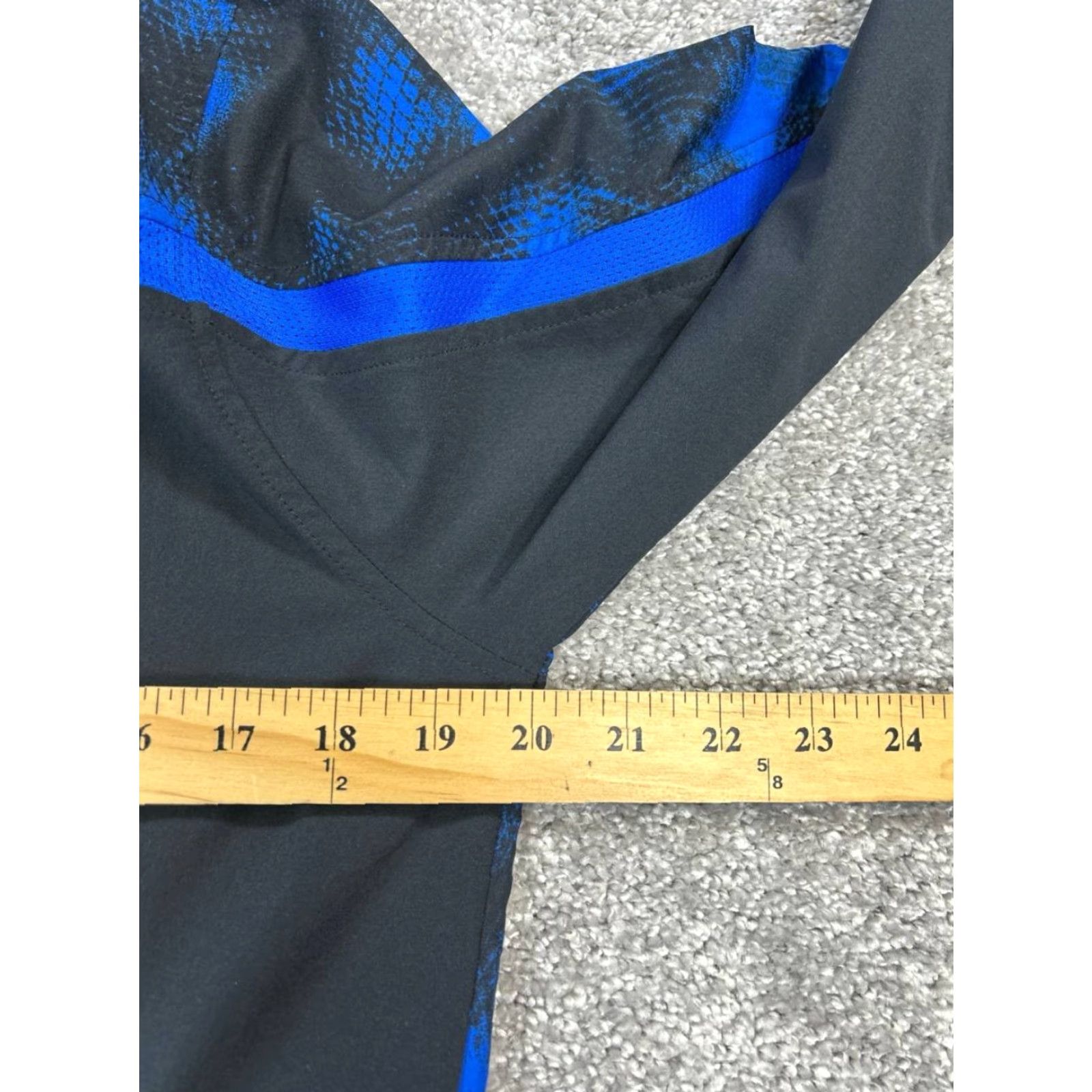 Under Armour Under Armour Jacket Mens Small Blue Black Heatgear Full Zip Size US S / EU 44-46 / 1 - 7 Thumbnail