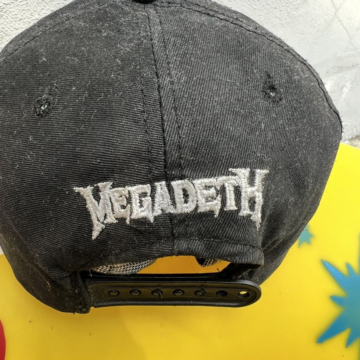 Band Tees × Vintage VTG MEGADETH SNAPBACK Size ONE SIZE - 5 Thumbnail