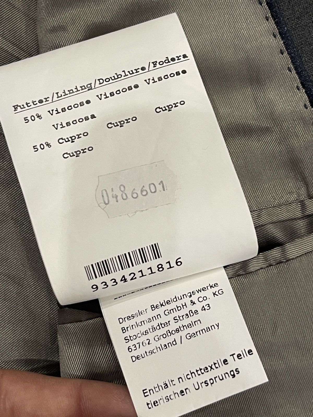 Loro Piana × Vintage Vintage loro piana blazer big size classic jacket Bovet Size 54R - 8 Thumbnail
