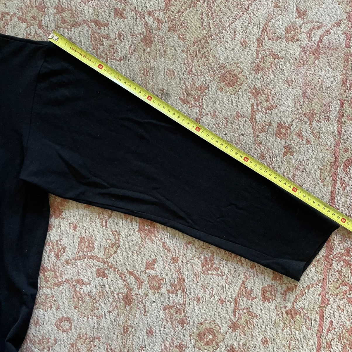 Yohji Yamamoto boiled wool longsleeve polo Size US M / EU 48-50 / 2 - 10 Thumbnail