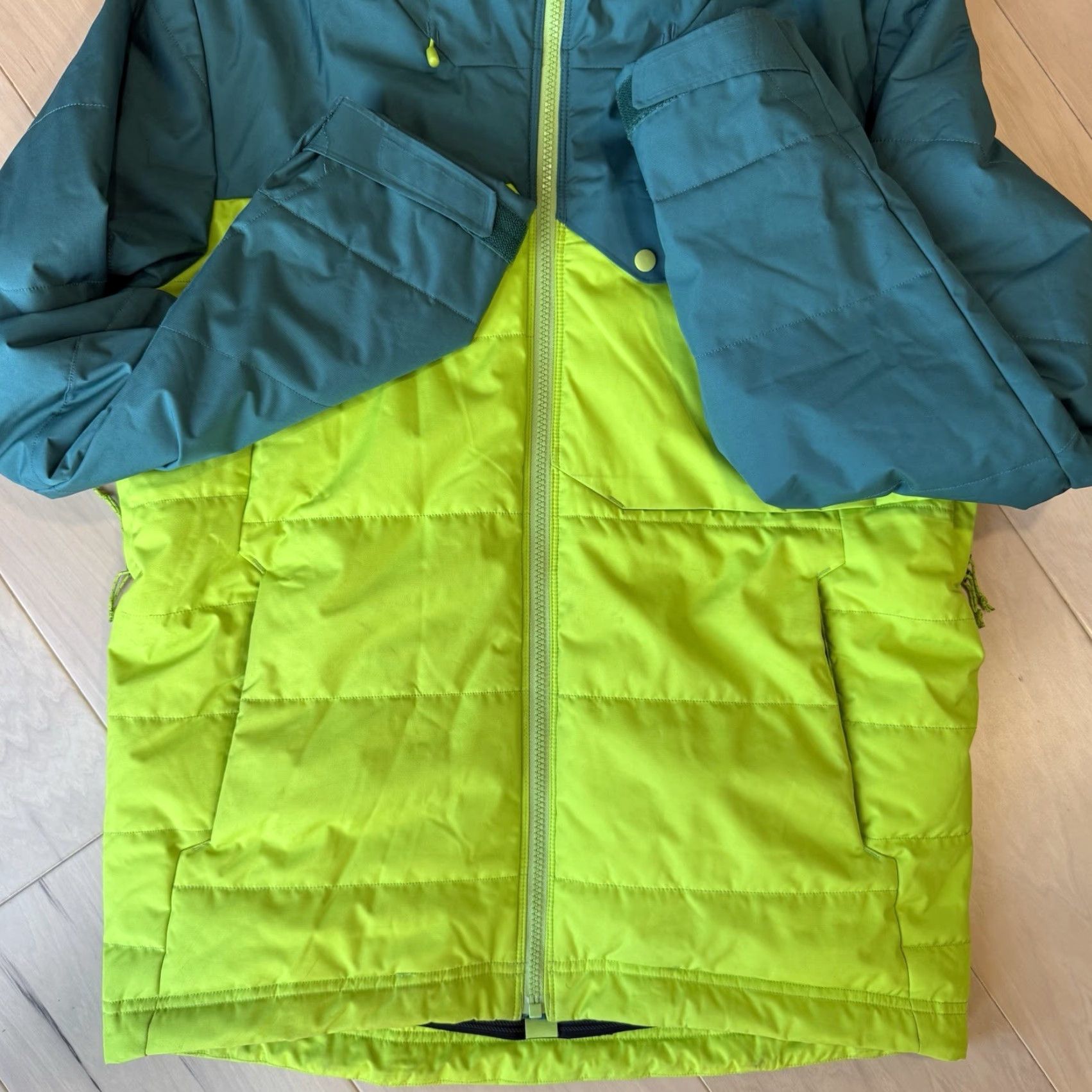 Patagonia VINTAGE Patagonia Rubicon Jacket XS Green Hooded Full Zip Parka Recco Winter Outerwear Size US XS / EU 42 / 0 - 5 Thumbnail