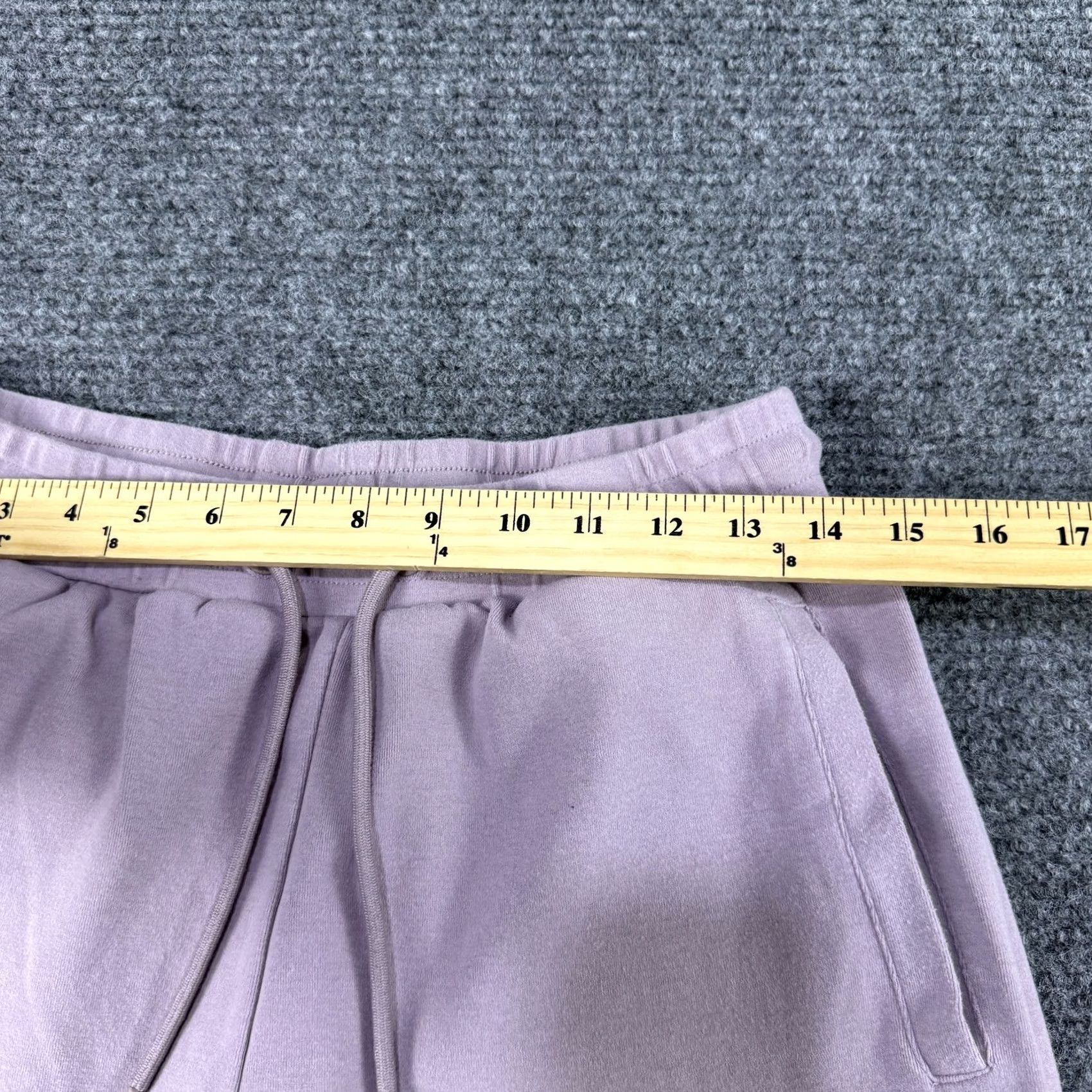 YoungLA YoungLA Pants Womens XL Purple Joggers Tapered Drawstring Zipper Pockets Comfy Size 40" / US 18 - 7 Thumbnail