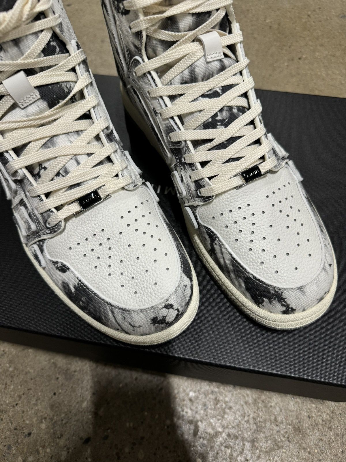 Amiri Amiri Skeleton High Top Sneaker NEW 790$ Size US 12 / EU 45 - 6 Thumbnail