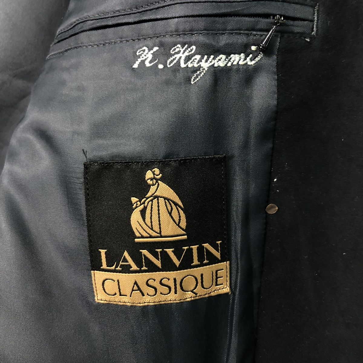 Lanvin 🔥VINTAGE COATS JACKET LANVIN CLASSIQUE DOUBLE BREAST Size US M / EU 48-50 / 2 - 19 Thumbnail