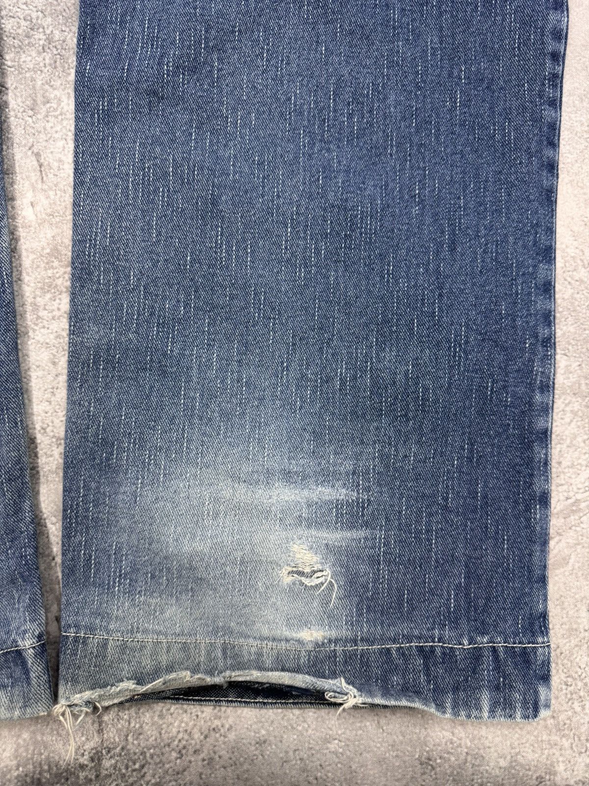 Karl Kani Karl Kani Texas Vintage Men’s Jeans Grey Cotton Size 36 Size US 36 / EU 52 - 12 Thumbnail