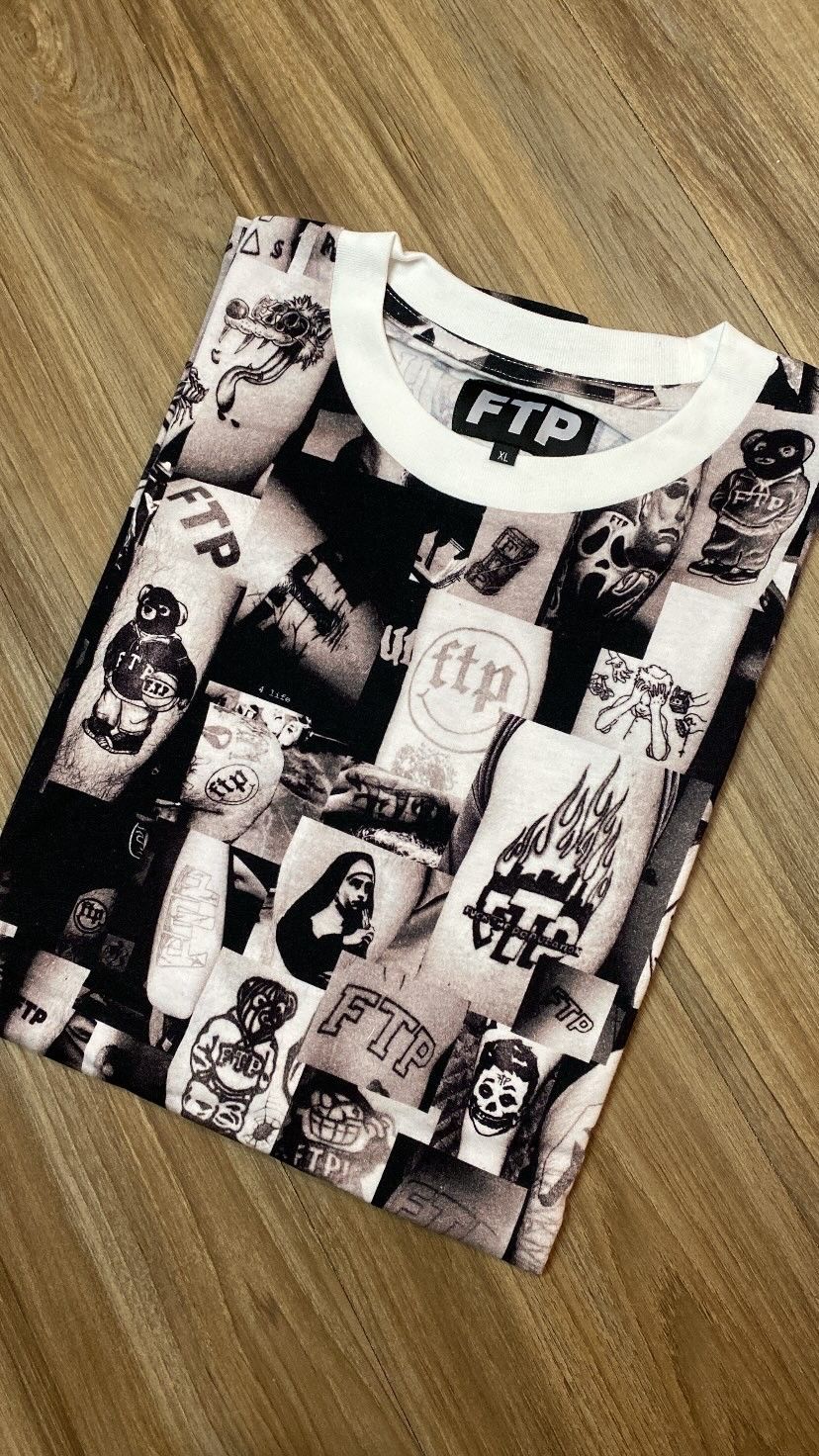 Fuck The Population FTP Tattoo Tee NEW XL Size US XL / EU 56 / 4 - 3 Thumbnail