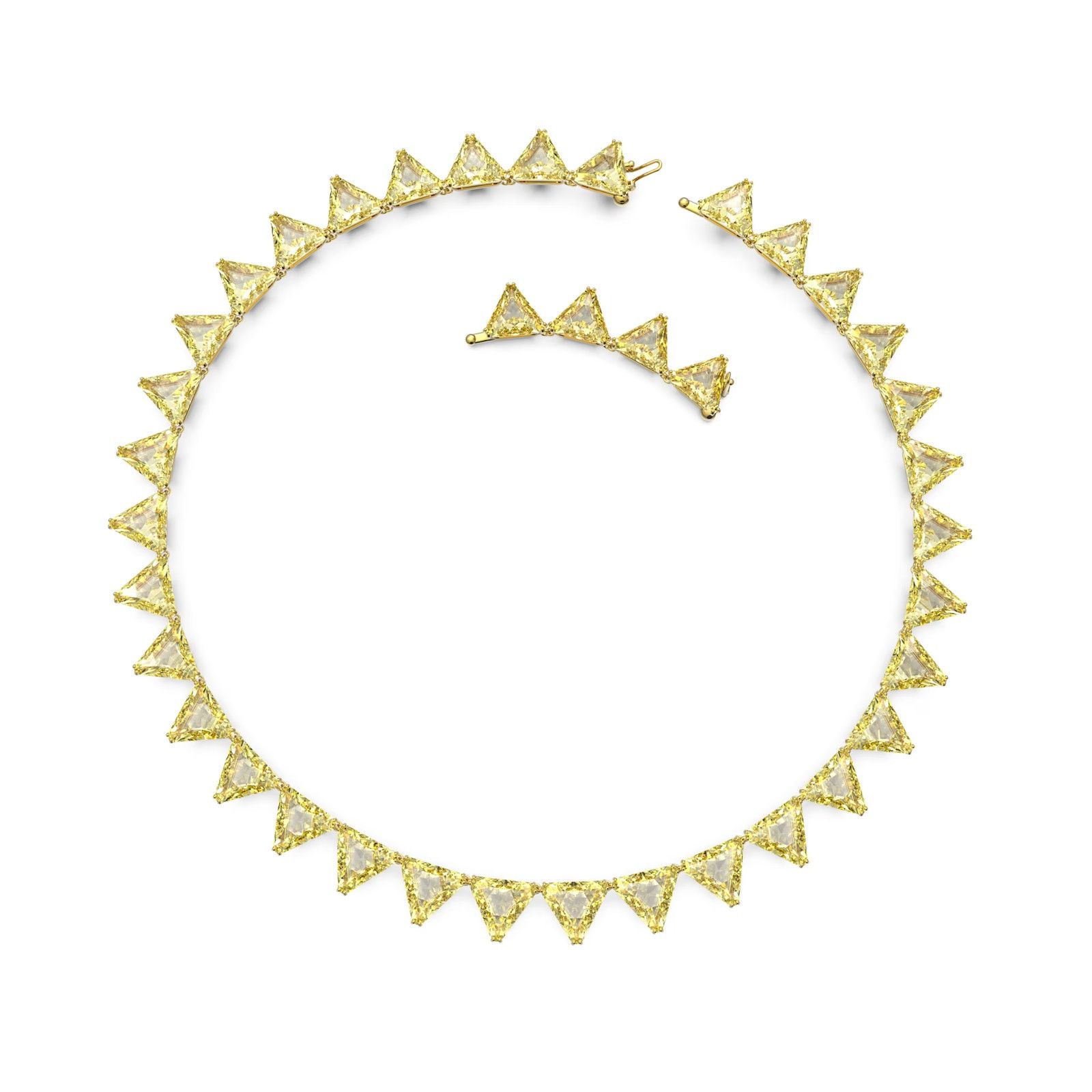 Swarovski Swarovski Ortyx necklace Triangle cut, Yellow, Size ONE SIZE - 9 Thumbnail
