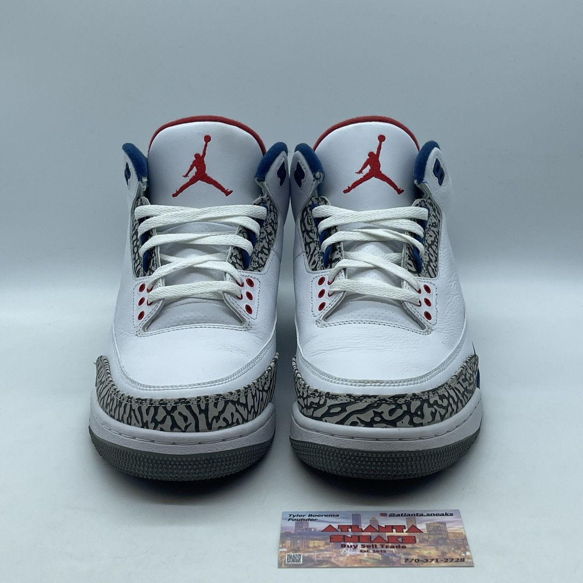 Jordan Brand × Nike Air Jordan 3 true blue Size US 11.5 / EU 44-45 - 2 Thumbnail
