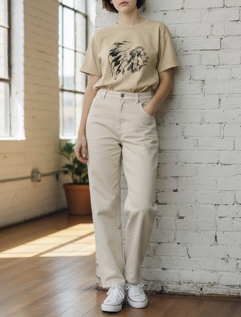 Junya Watanabe Junya watanabe cdg man Native American tee Size US L / EU 52-54 / 3 - 2 Thumbnail