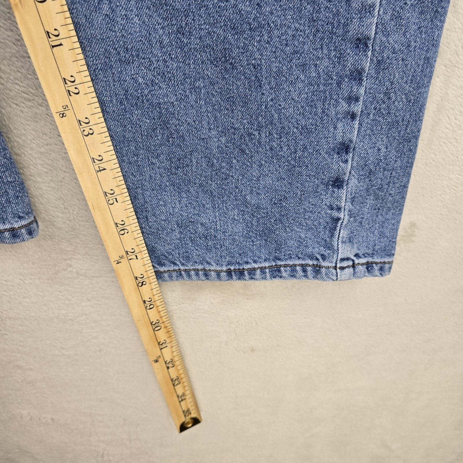 Free People Free People We The Free Pacifica Slim Straight Leg Jeans 32 Size 32" / US 10 / IT 46 - 11 Thumbnail