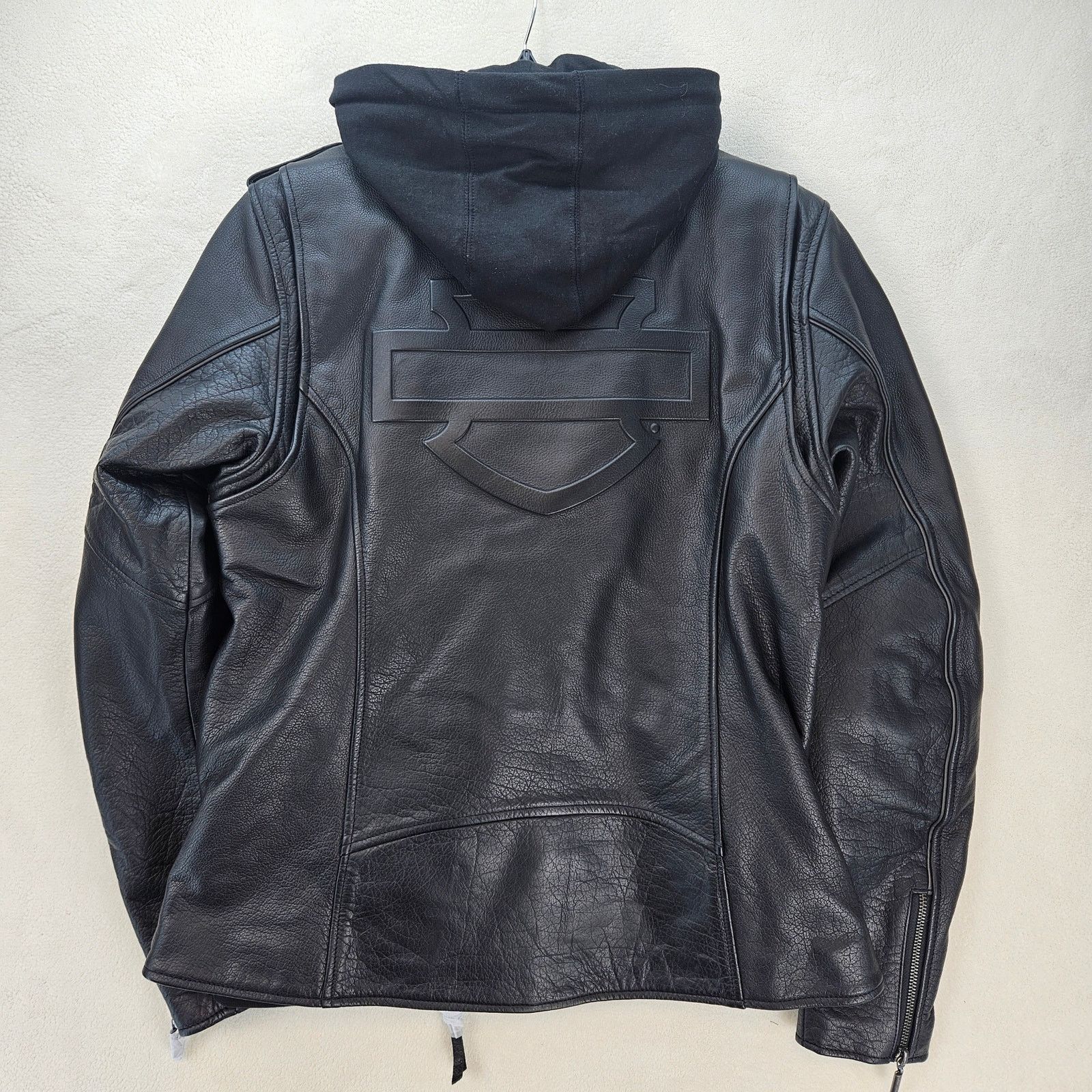 Harley Davidson HARLEY-DAVIDSON WOMEN'S LARGE POTOMAC 3 IN 1 LEATHER JACKET Size L / US 10 / IT 46 - 10 Thumbnail