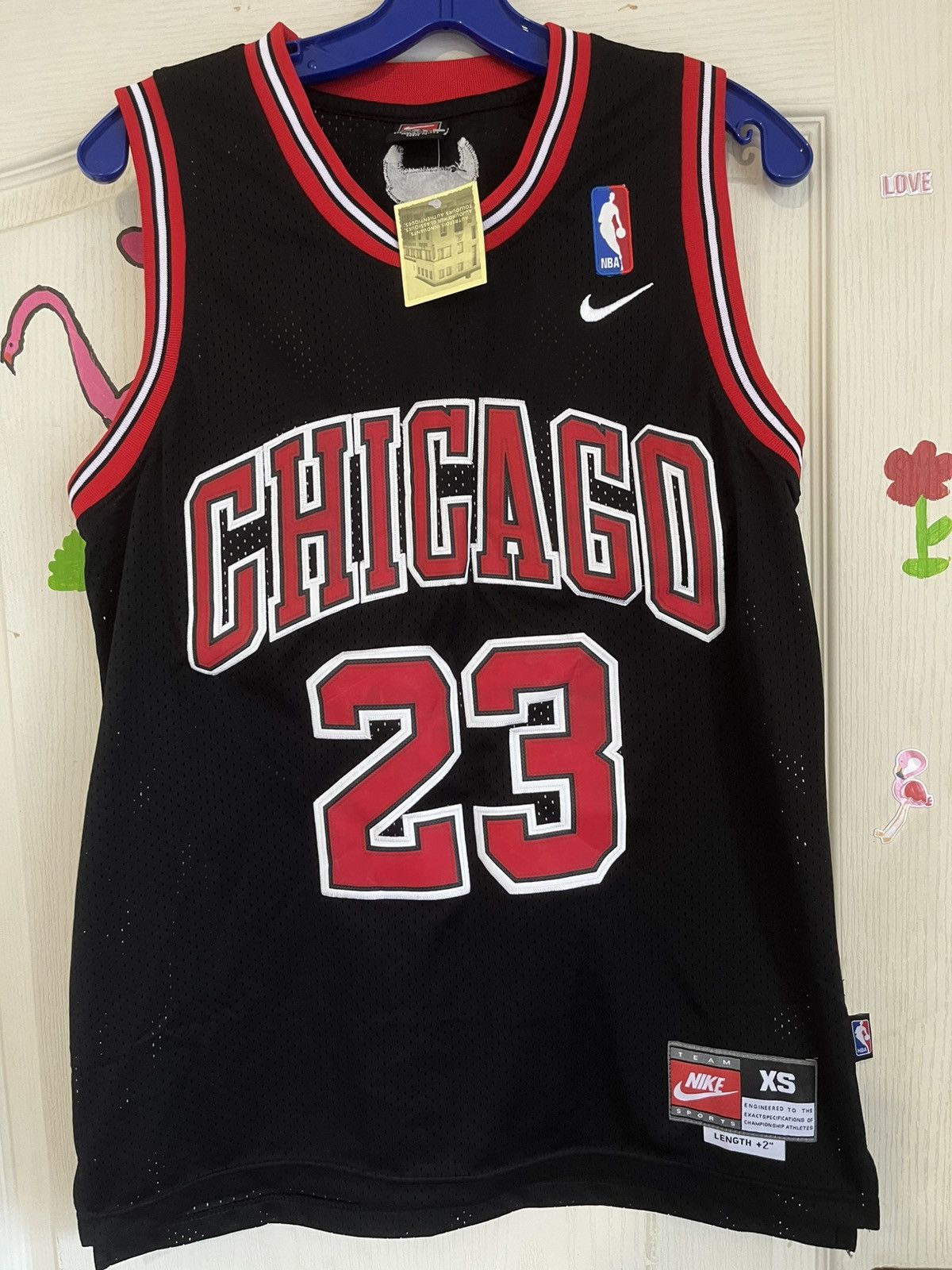 NBA × Nike × Vintage Nike Chicago Bulls Jordan # 23 Size US XS / EU 42 / 0 - 1 Thumbnail