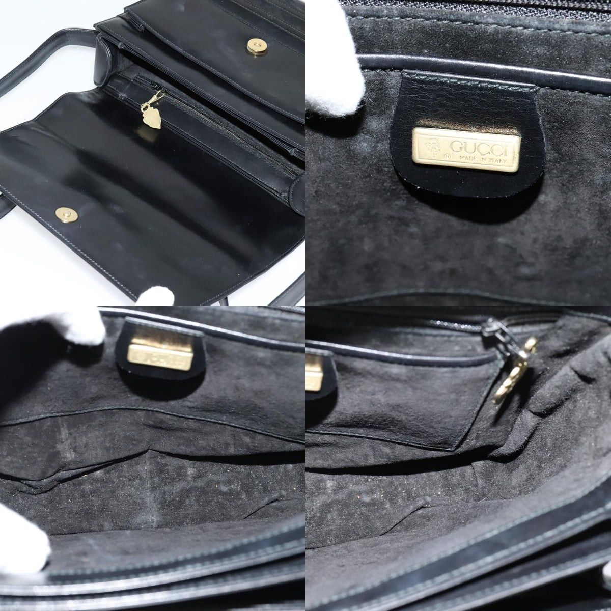 Gucci GUCCI Shoulder Bag Leather Black 001 109 001 109 Size ONE SIZE - 11 Thumbnail