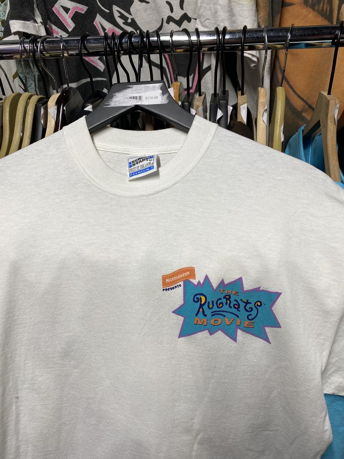 Nickelodeon × Vintage 90’s Vintage Rugrats Nickelodeon Men’s Tee Shirt Medium Size US M / EU 48-50 / 2 - 6 Thumbnail
