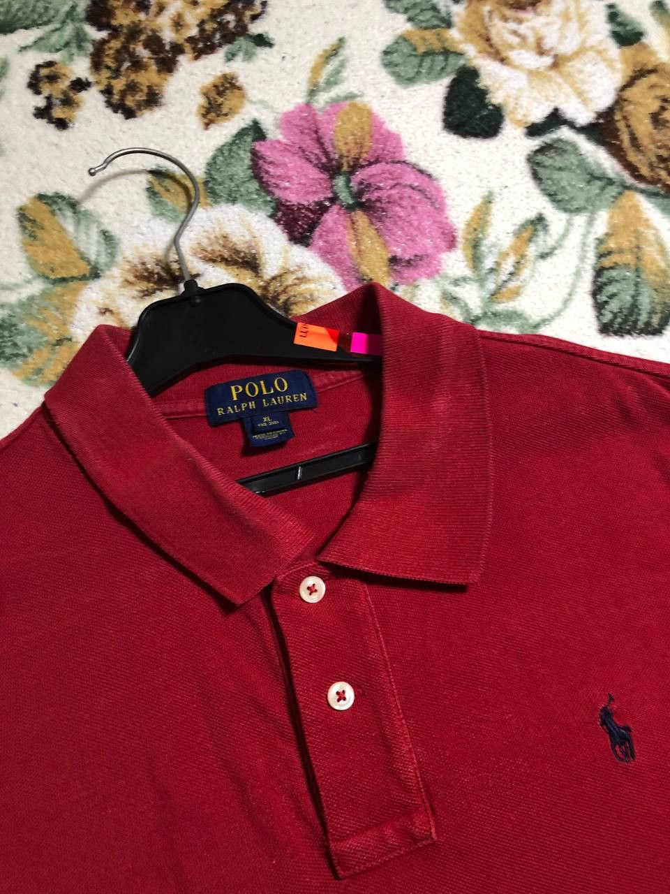 Polo Ralph Lauren Men's Red Ralph Lauren Polo Shirt Size XL(18-20) Size US M / EU 48-50 / 2 - 6 Thumbnail