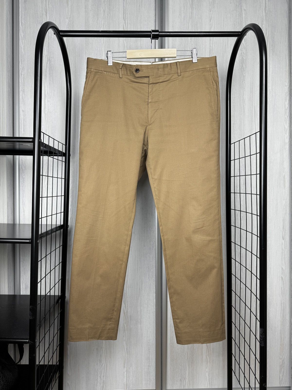 Other Windsor. Brown Solerto + Santios Cotton Silk Blend Suit 52 Size 42R - 5 Thumbnail